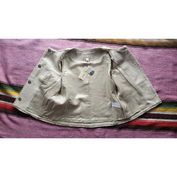 NWT Michael Kohrs Beige Vest 12 - Picture 3 of 5